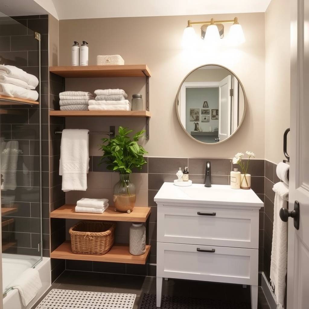 Storage ideas for small bathroom