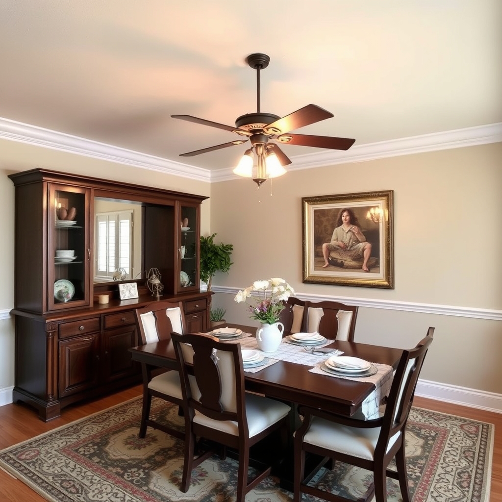 Dinning room ceiling Fan